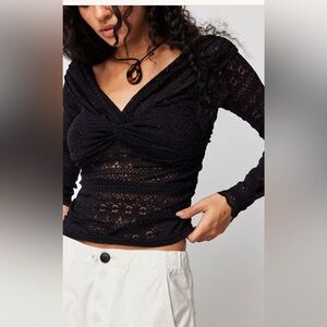 Free People Hold Me Closer Top